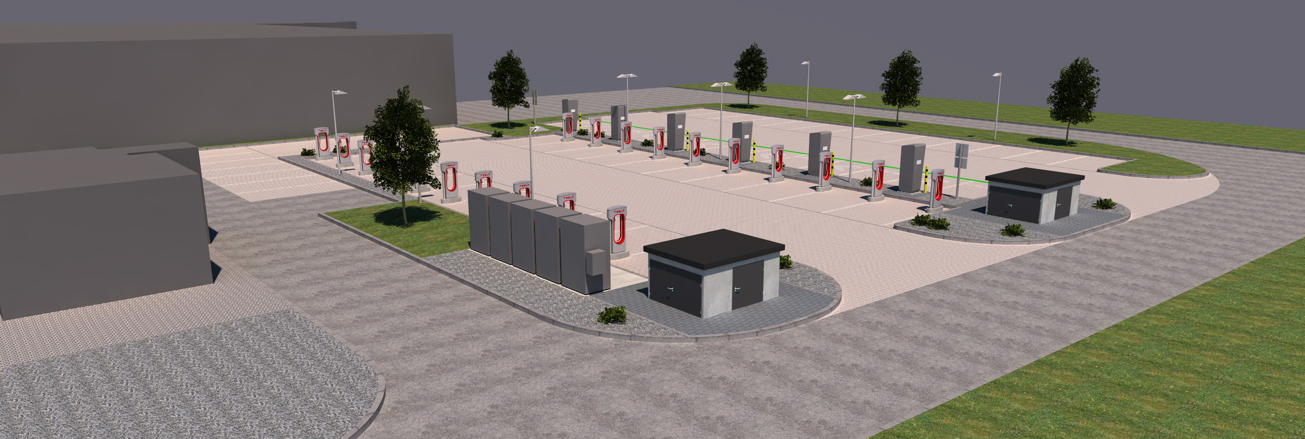 Elektromobilität – Ladepark Planung