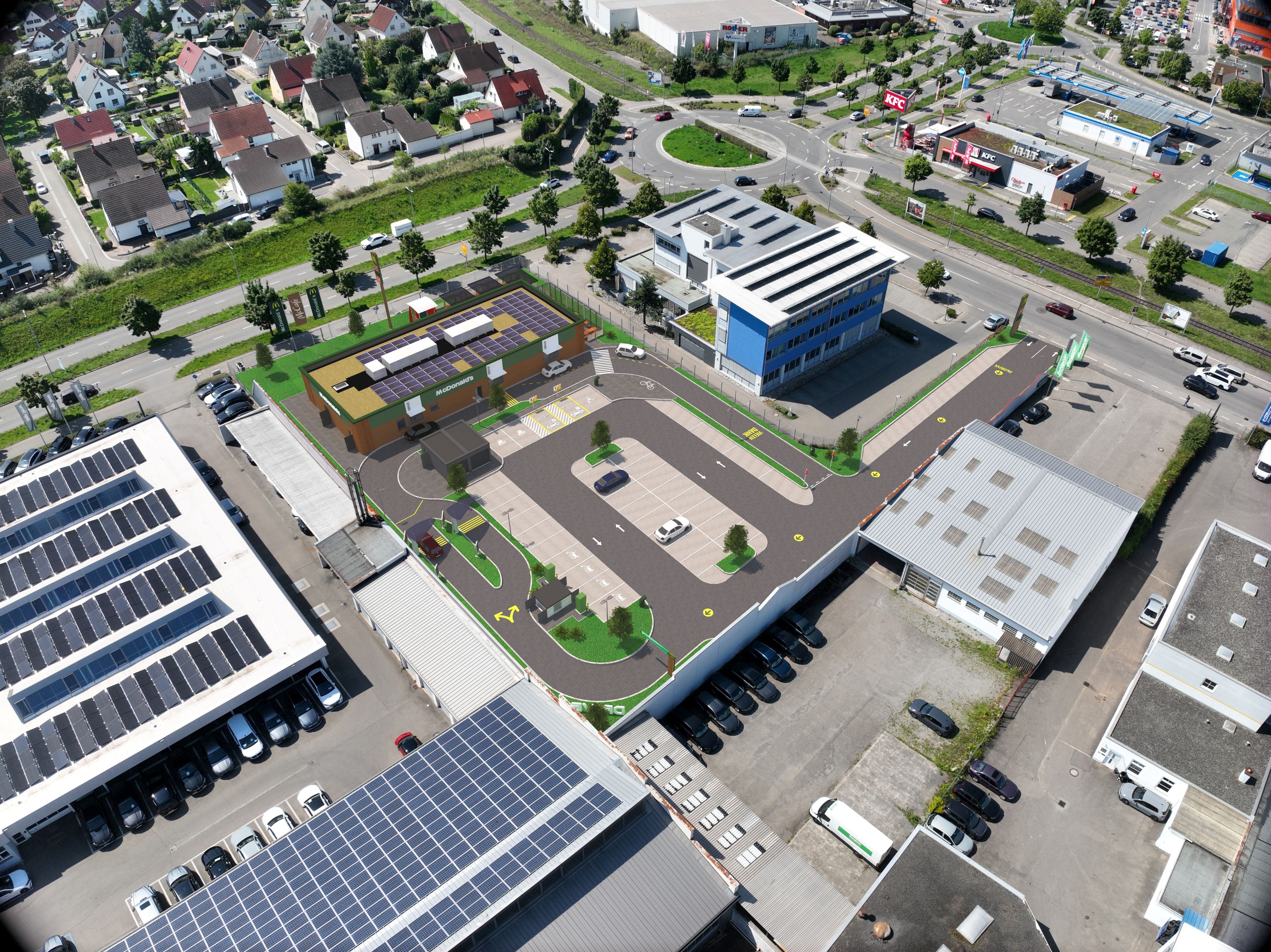 Systemgastronomie – Planung nachher mit McDonald's