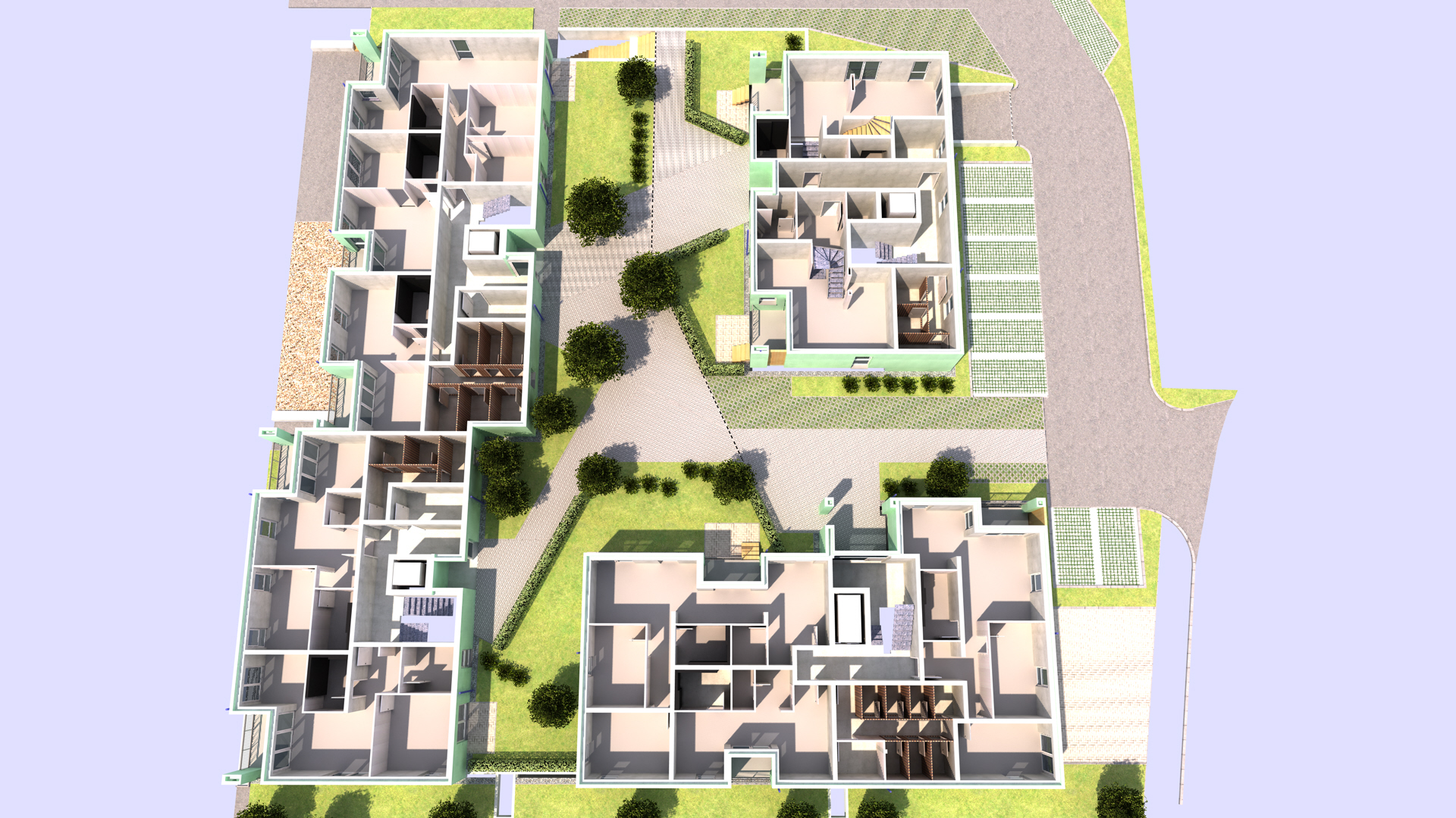 Wohnbau – 3D-Visualisierung und Grundrisse